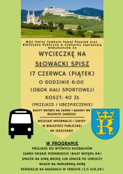 Wycieczka dla seniorów na Słowacki Spisz