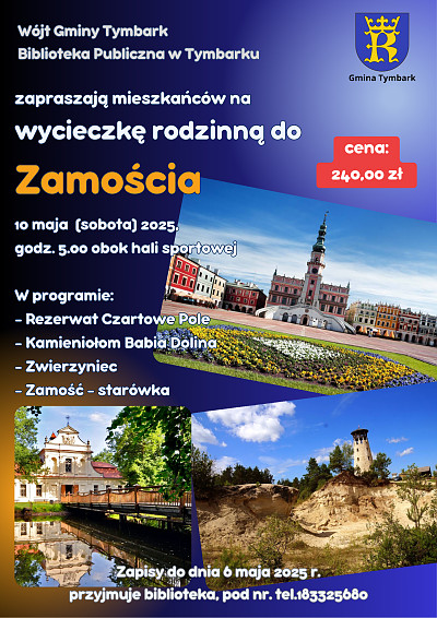 Wycieczka rodzinna do Zamościa