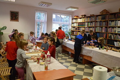 Warsztaty piernikowe w bibliotece
