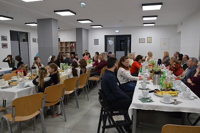 Wigilia świetlicowa w Zamieściu